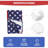 Hidayet Rectangle Patriotic Independence Day Polyester Tablecloth-2051267046