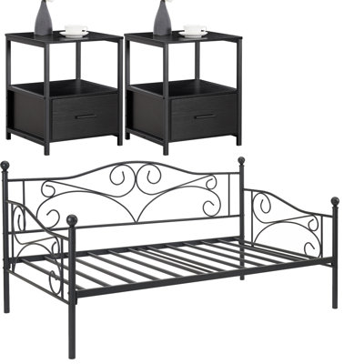 Ensemble de chambre à coucher configurable Kempst