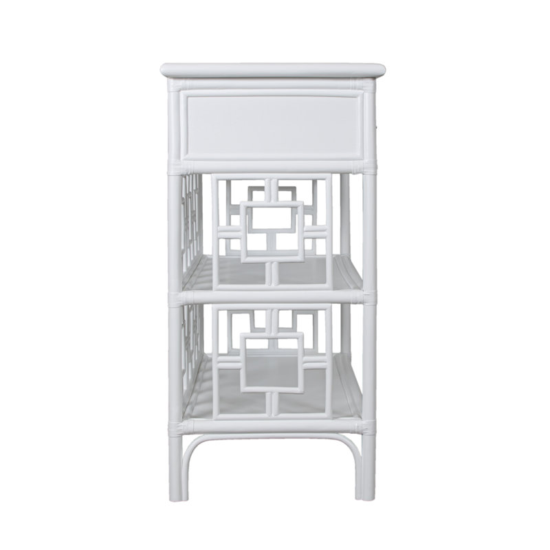Sobe End Table, Bright White
