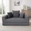 Canapé-lit convertible, multifonctionnel, lit circulaire, futon réglable-1643134204