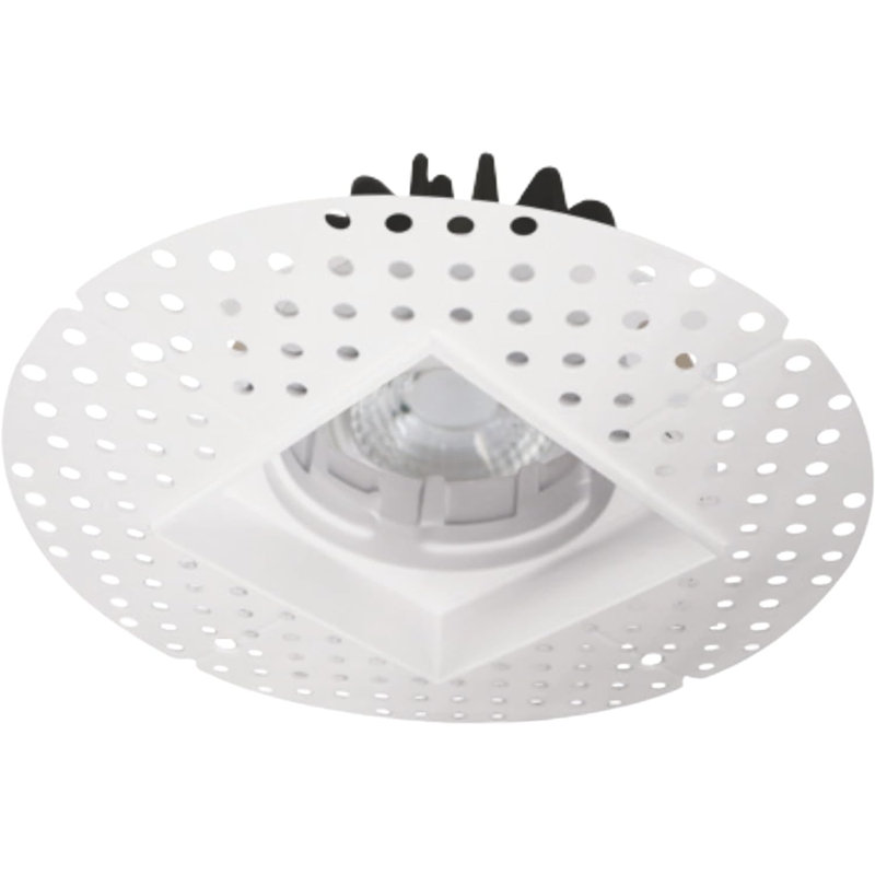 Ensemble d'éclairage encastré 2 po 8 watts, Blanc
