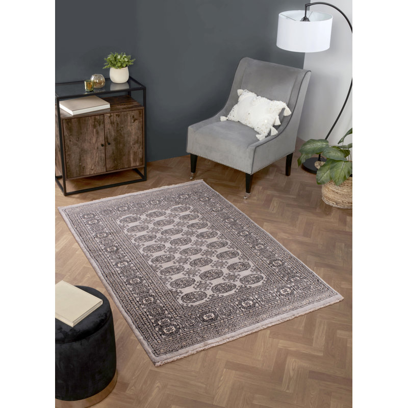 Hillview Geometric Hand Woven Area Rug, Rectangle 90 x 150cm
