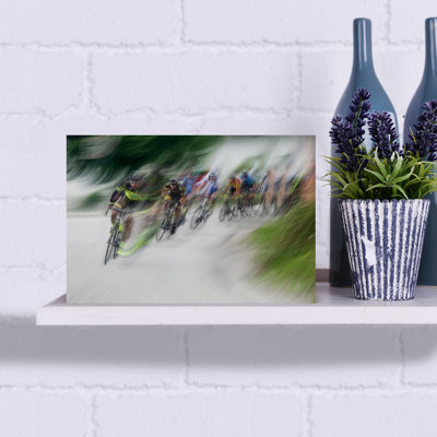 Speedy Bike Race, reproduction d'art murale contemporaine