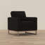 fauteuil d'appoint beige / brun clair-436428903