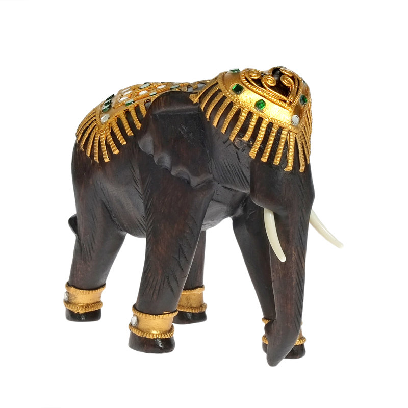 Figurine royale majestueuse éléphant