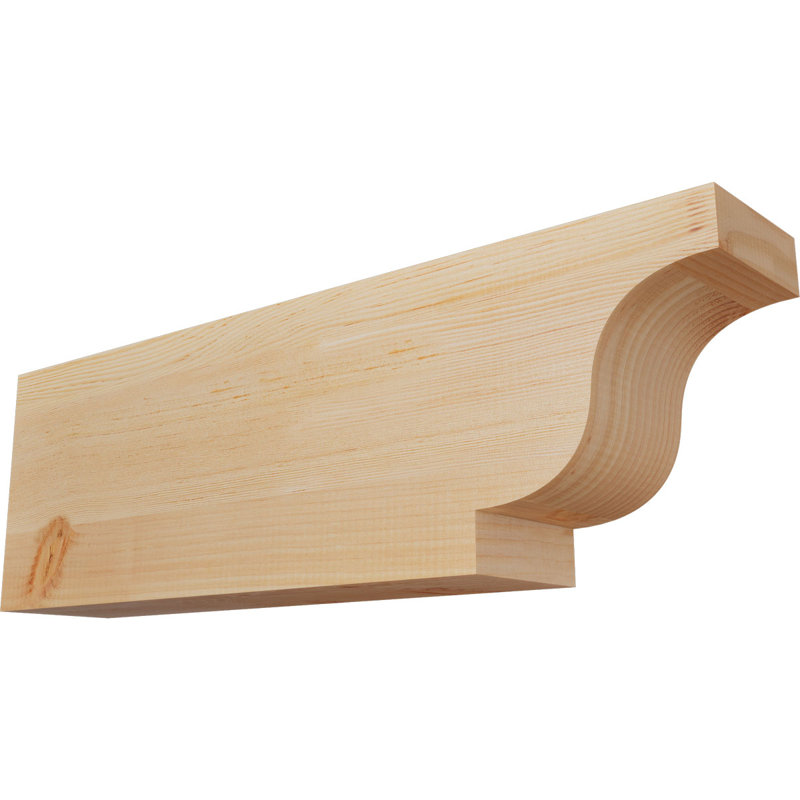 Queue de chevron lisse Newport, Sapin de Douglas, H 10 po x l 32 po x P 5,5 po
