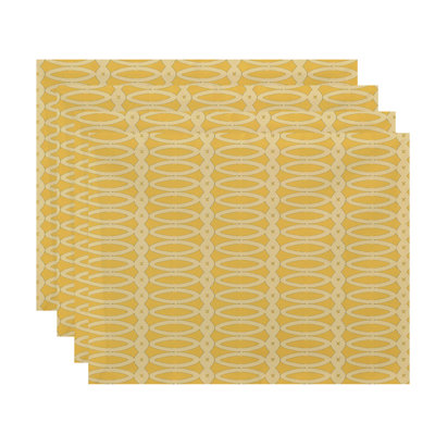 Daloni Polyester Geometric Rectangle Placemat