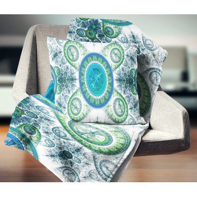 Psychedelic Relaxing Art - Abstract Printed Pillow
