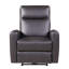 Fauteuil inclinable électrique en cuir fleur-373318672