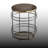Metal Base Round Coffee Table