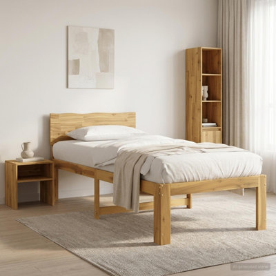 Solid Wood Bed Frame