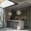 Lustre suspendu 8 lumières Varner-68368616