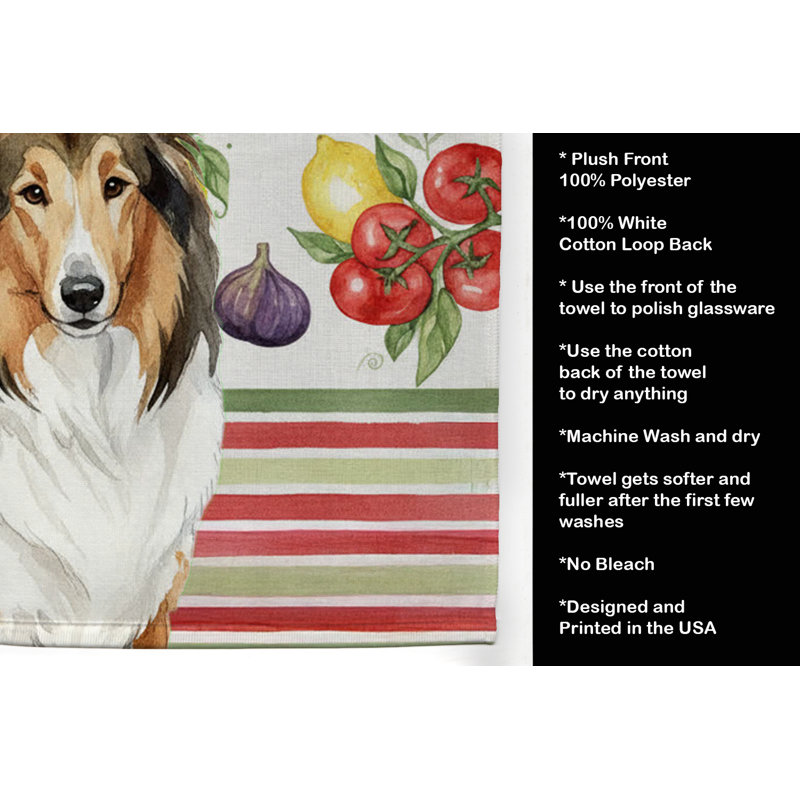 Serviette de cuisine Sable Collie, Sable Collie