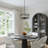 Donya Modern 4-Light Drum Chandelier Pendant Light with Adjustable Height