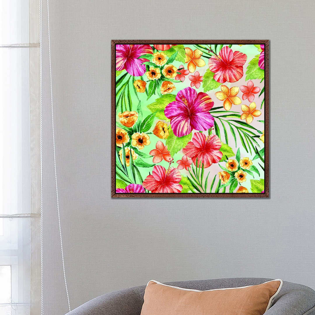 The Tropical Life I von Seven Trees Design - Galerie-umwickelte Leinwand Giclée auf Leinwand