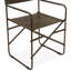 Lund 19" Director's Chair In Black Leather-1338992365