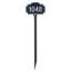 Chesterfield 1-Line Lawn Address Sign-1550107576