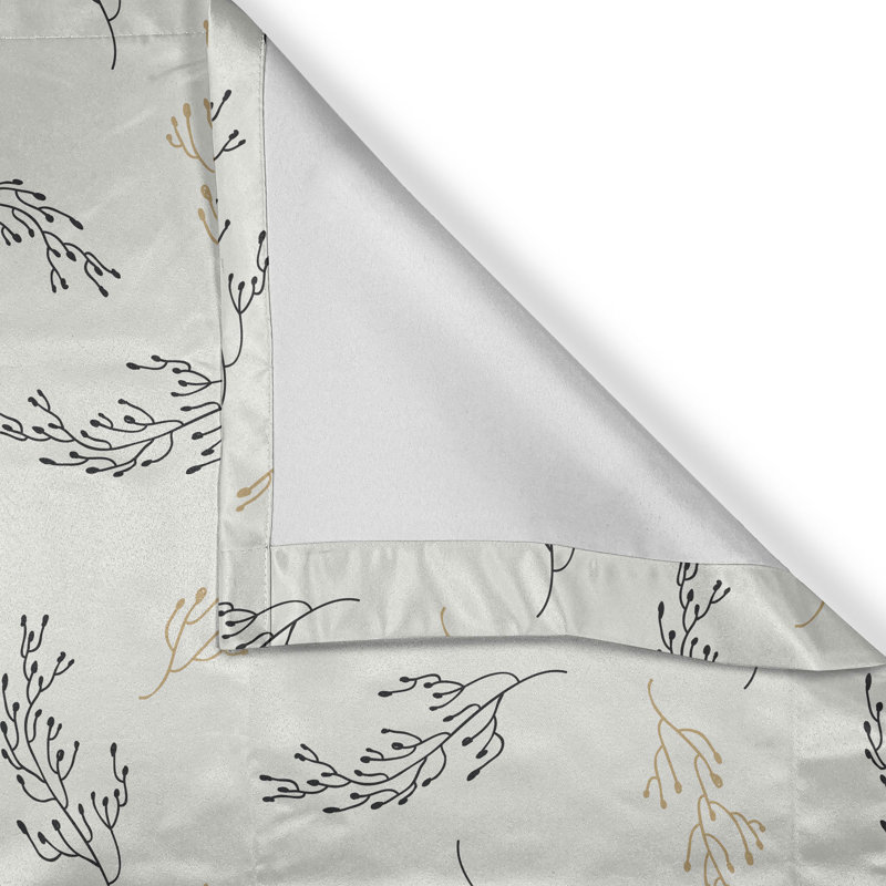 Semi Sheer Curtain Pair