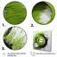 «Green Spiral Neon Fusion 1 - Abstract Collages», art mural-43058463-43058462