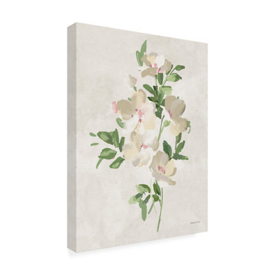 «Impressionist Garden II Neutral» par Danhui Nai - reproduction d'art sur toile tendue