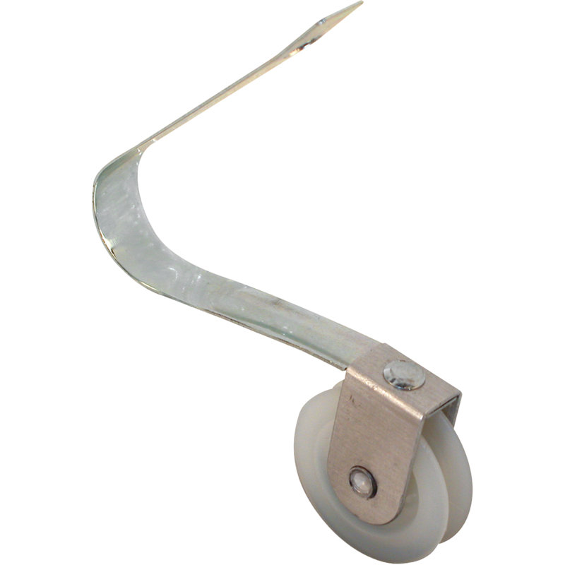 Ressort de tension de porte moustiquaire en plastique 1 po avec rouleau (paquet de 2)