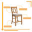 Tabouret de bar Leannah