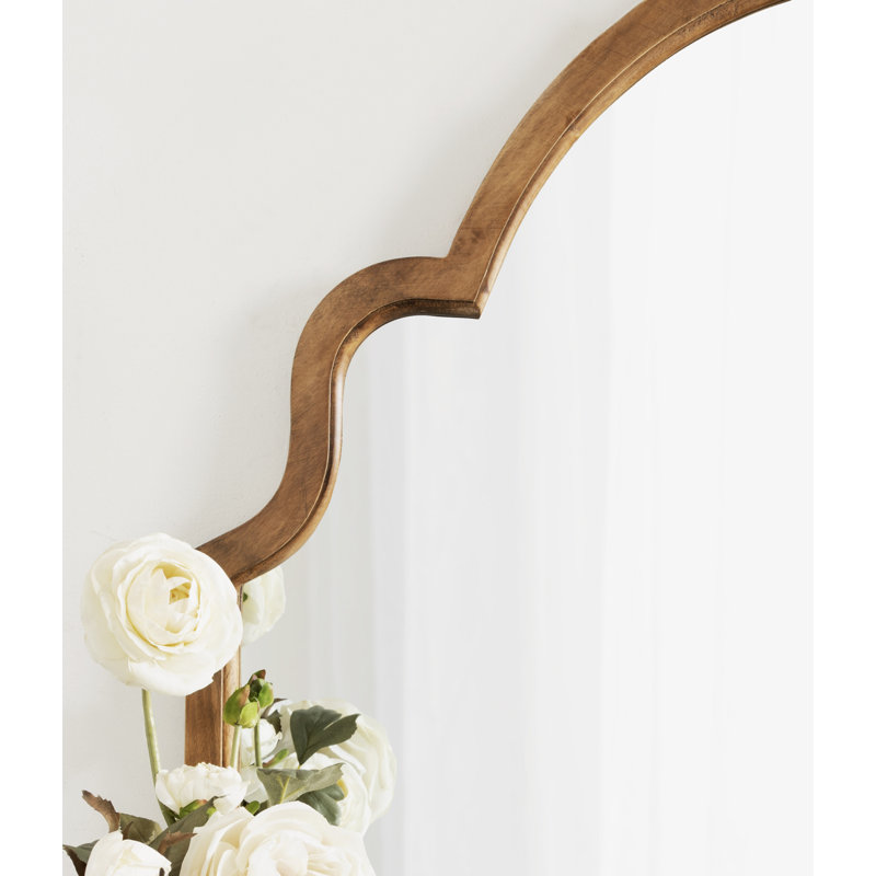 Westin Wood Mirror, 30" x 36", Rustic Brown
