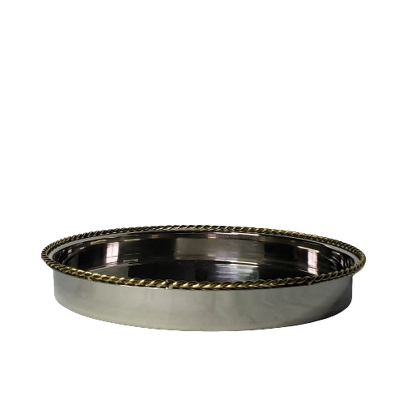 Plateau en acier inoxydable Brundon