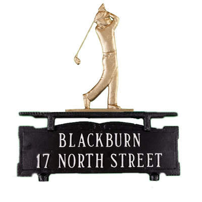 Metal Mailbox Sign
