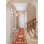Tapis de couloir unique en laine noué à la main nouvel âge 3 pi x 10 pi 4 po Haik - rouge foncé / jaune