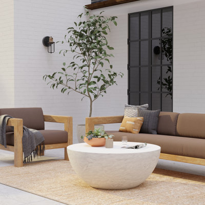 Bazaar Round 40" Outdoor Coffee Table