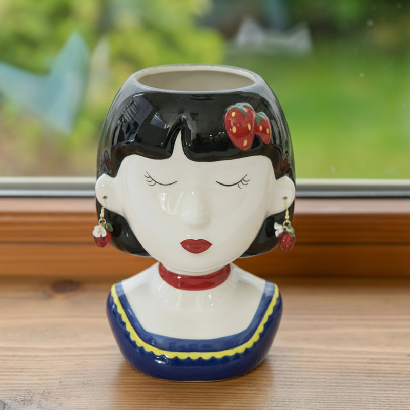 Pot à fleurs en céramique