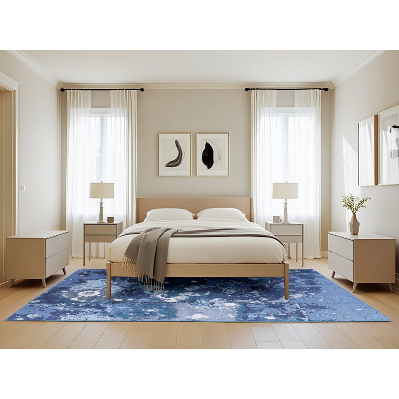 Wool Indoor Rug, Rectangle 5' x 8'