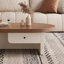 Contrasting colour and simple design coffee table-1018422131