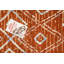 Tapis rouille à motif géométrique Siguna-1955447184