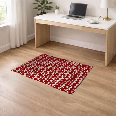 Tapis de bureau léger Wiggle