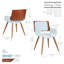 45cm H Fabric Upholstered Armchair-689739176