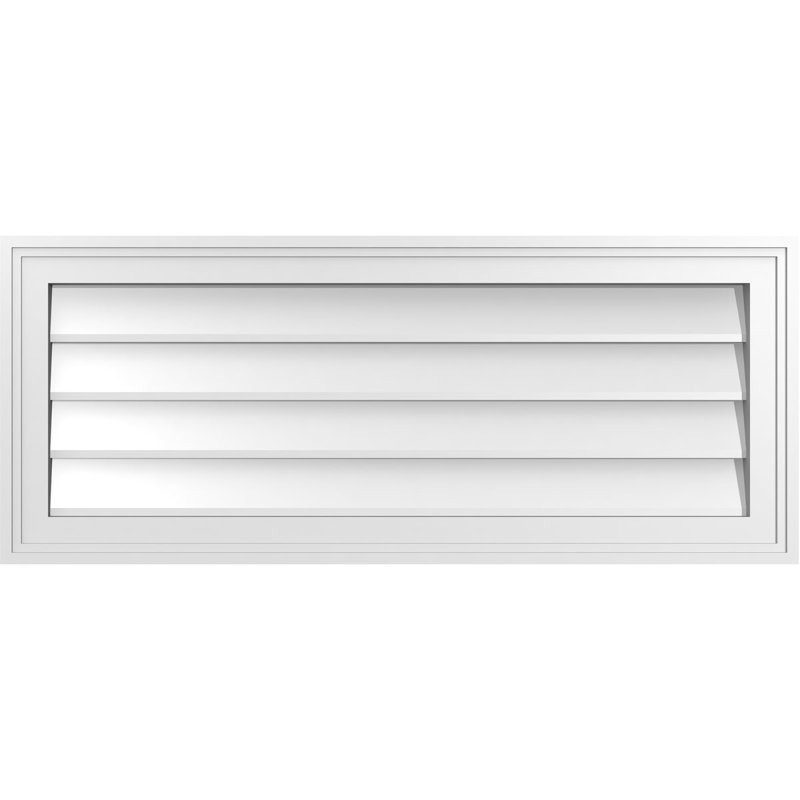 Cadre en brique, brun clair apprêté, H 14 po x l 34 po x P 1,5 po