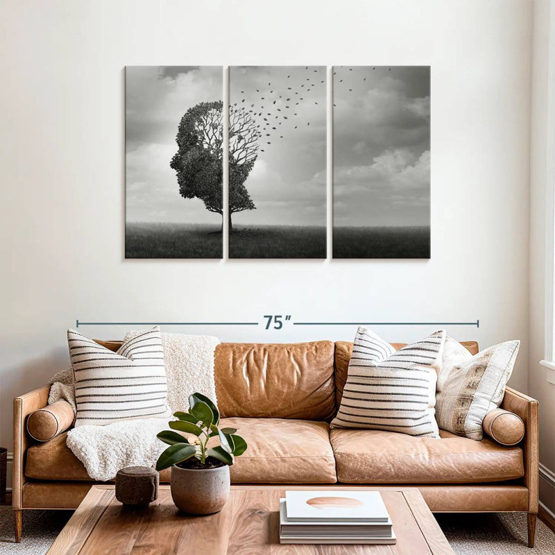 Alcaraz Alzheimer, 36" H x 57" W