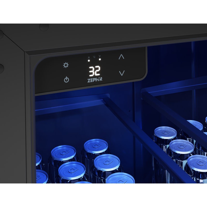 Presrv 5.6 cu. ft. Freestanding Kegerator with Door Lock and Adjustable Temperature