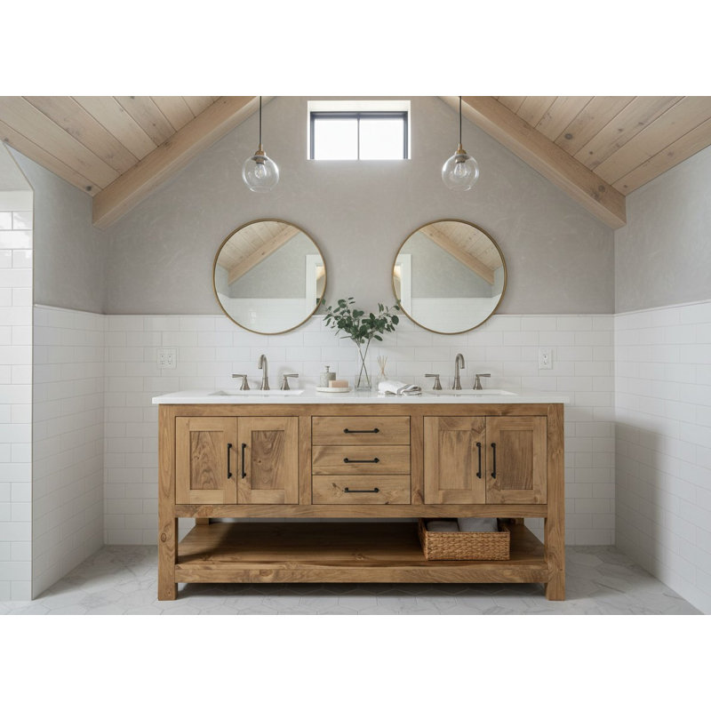 Meuble-lavabo double