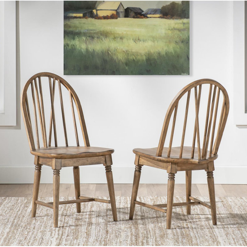 Country Living Vintage Market Windsor Side Chair, Brown