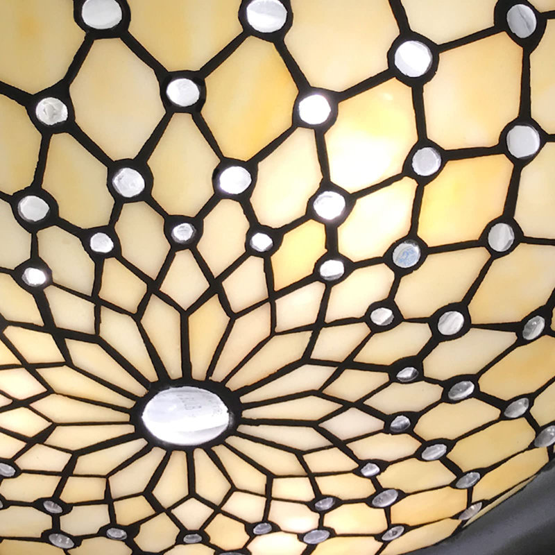 Latifah Glass Flush Mount