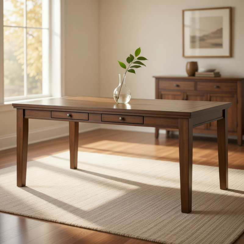 Table de salle à manger 78 ", Naturel