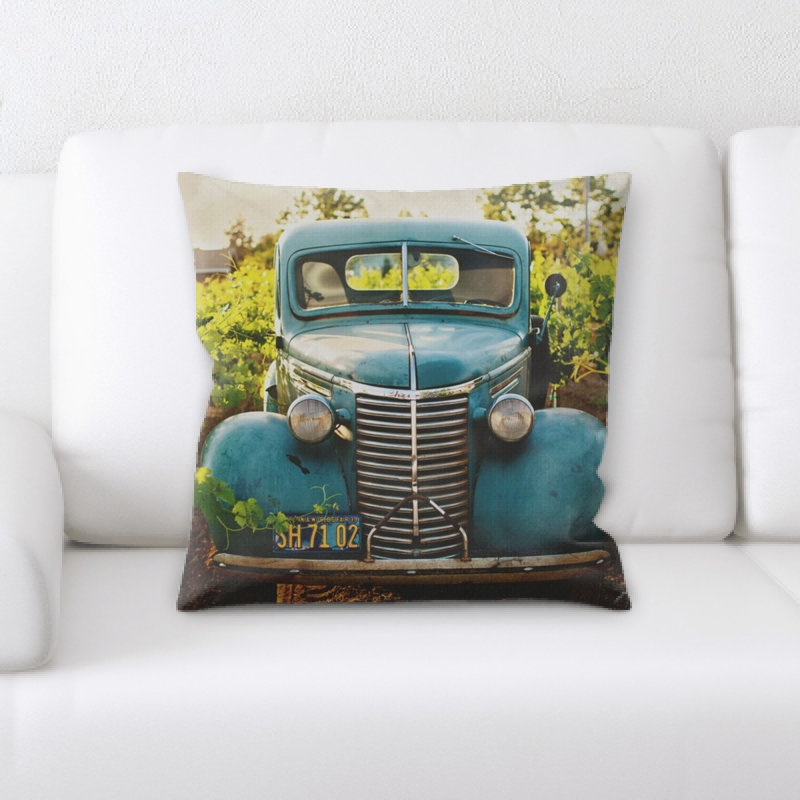 Microsuede Reversible Throw Pillow