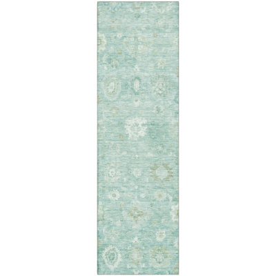 Premium Machine Washable Verlin AMF1770 Damask Rug