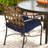 19" x 19" x 5" Tufted Outdoor Chair Cushions-2071386301