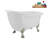 53.1'' x 25.6'' Freestanding Soaking Acrylic Bathtub-72770250-76285531