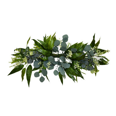 Ornement 32 "Eucalyptus Silver Dollar Starflowers