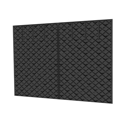 Moustiquaire d'hiver pour porte de garage, 3 x 2,4 m, kit d'isolation pour porte de garage, rideau de porte magnétique isolant thermique en tissu Oxford 300D avec base lestée renforcée, montage facile pour porte de garage